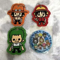 ワンピース　パンソンワークス キーホルダー　缶バッジ