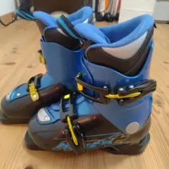 子ども用スキー用ブーツ 青