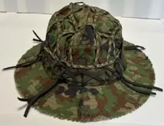自衛隊迷彩 ブーニーハット ネット付き サバゲー ミリタリー カモフラージュのサムネイル