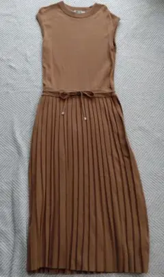 ナノユニバース　 ノースリーブ ニットワンピース（ボレロカーディガン付き）
