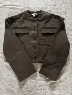 H&M ノーカラージャケット
