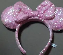 ディズニー ミニースパンコールオーロラ カチューシャ