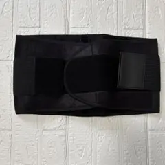 ⭐️ 女性男性用腰サポートベルト 腰用サポーター 黒 L