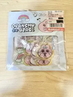 おぱんちゅうさぎ フレークシール ぷっくりシール