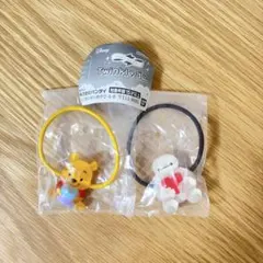 ディズニーキャラクター　Twinkle ゴム　プーさん　ベイマックス