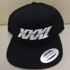 未使用品 DJフィルモア★XXXL ロゴ刺繍 スナップバックキャップ 黒