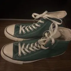 コンバース　ハイカットスニーカー　グリーン