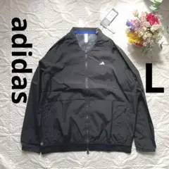 adidas アディダス　ゴルフウエア　ウインドブレーカー　ブラック　L