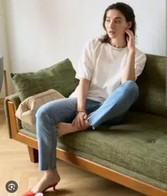 UNFILO 撥水 スリムフィットデニムパンツのサムネイル