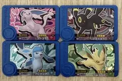 ポケモンフレンダ 5弾 トレジャー エーフィ、ブラッキー、グレイシア、リーフィア
