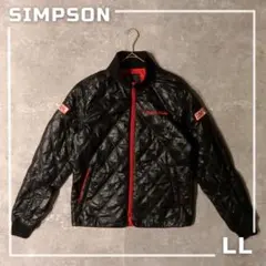 シンプソン SIMPSON 刺繍ロゴ ブルゾン Lサイズ ブラック シンプソン SIMPSON 刺繍ロゴ ブルゾン Lサイズ ブラック SIMPSON 黒
