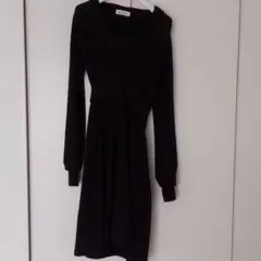 授乳服　膝たけワンピース