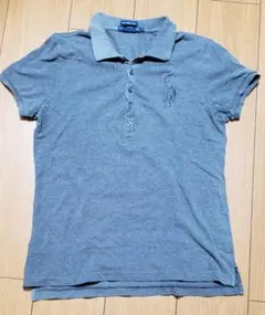 Ralph Lauren レディース半袖ポロシャツ L グレー