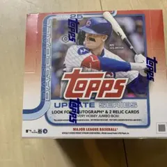 topps update 2025 jumbo 未開封　box