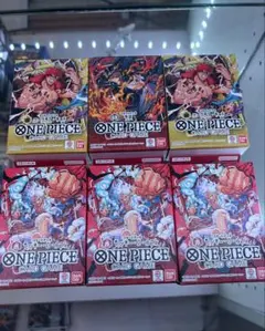 ONE PIECEカードゲーム スタートデッキ ルフィ サボ キッド 新品未開封