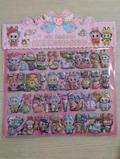 らぶぶ　ぷくぷくシール2枚セット