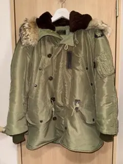 バズリクソンズ　N-3ミリタリージャケット Mサイズ オリーブ