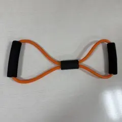 オレンジ トレーニングチューブ ダブルループ