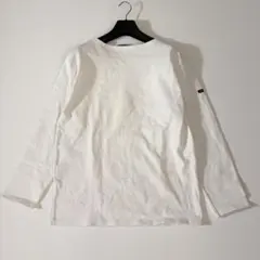 美品　セントジェームス　ウェッソン　ソリッド　バスクシャツ　白　5