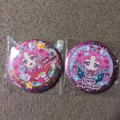名探偵プリキュア BIGホログラム缶バッジ キュアマスティック 2点セット