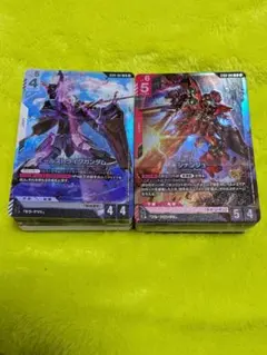 ガンダムエクシア トランザム LR 2枚セット ガンダムカードゲーム