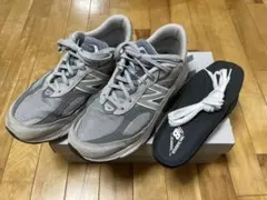 New Balance 990 V6 USA 4E 甲高　幅広　27.5cm