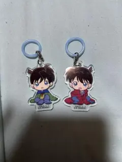 ふらっとめじるしアクセサリー　名探偵コナン 江戸川コナン2種セット