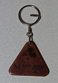 昭和レトロ ディズニー ミッキーマウス キーホルダー (匿名配送)