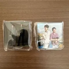 アクリルスタンド 2個セット ゆず PEOPLE ガチャ - メルカリ
