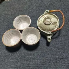 急須と茶碗3個セット