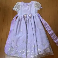 子どもフォーマルドレス　パープル
