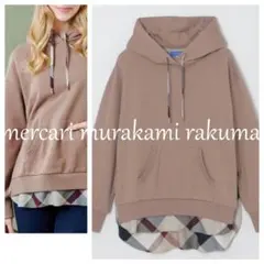 ブルーレーベルクレストブリッジ　ブラウン　レイヤードパーカーのサムネイル