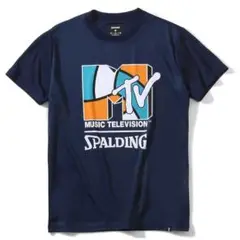 SPALDING MTVロゴ Tシャツ XS