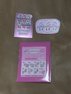 ESTHER BUNNY シークレットステッカーセット