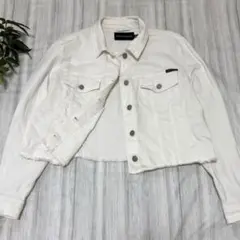 クロップドデニムジャケット