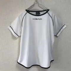 【HEAD】 ヘッド　スポーツウェア　ホワイト　メッシュ Tシャツ　L