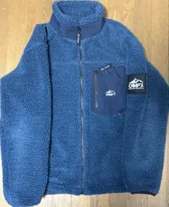 CAMP7 フリースジャケット L ネイビー