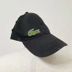 ラコステ スポーツ メッシュキャップ 黒 RK2321 トラッカーハット 帽子