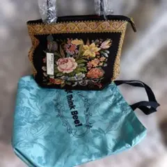 Think Bee! シンクビー ゴブラン織 花柄 トートバッグのサムネイル