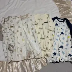 ロンパース・カバーオール 4点　ドレスオール