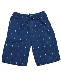 ポロ　ラルフローレン　ハーフパンツ　薄手　 Lサイズ　ネイビー