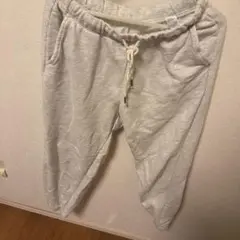 【値下げ交渉可】 GU スウェットパンツ ライトグレー XL
