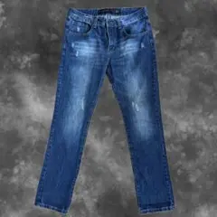 【超希少】お兄系 ギャル男 デニム ダメージジーンズ Z1MEN W32のサムネイル