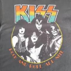 KISS ロック Tシャツ ◀ L ▶ U.S古着 アメカジ