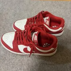 Nike Dunk Low レッド/ホワイト スニーカー