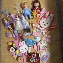 ドールセット (ソランちゃん、メルちゃん、リカちゃんシリーズ、エルサなど)