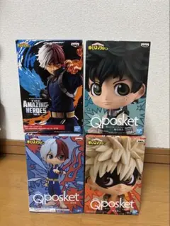 僕のヒーローアカデミア Qposket フィギュアセット