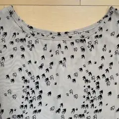 &.nostalgia プリント柄トップス　ベージュ