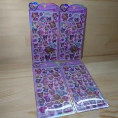 日焼けキティ　サンリオキャラクターズ　うるちゅるポップシール【正規品】　合計4個