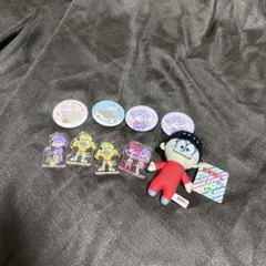 おそ松さん 一松 缶バッジ アクリルキーホルダー、スタンド - メルカリ